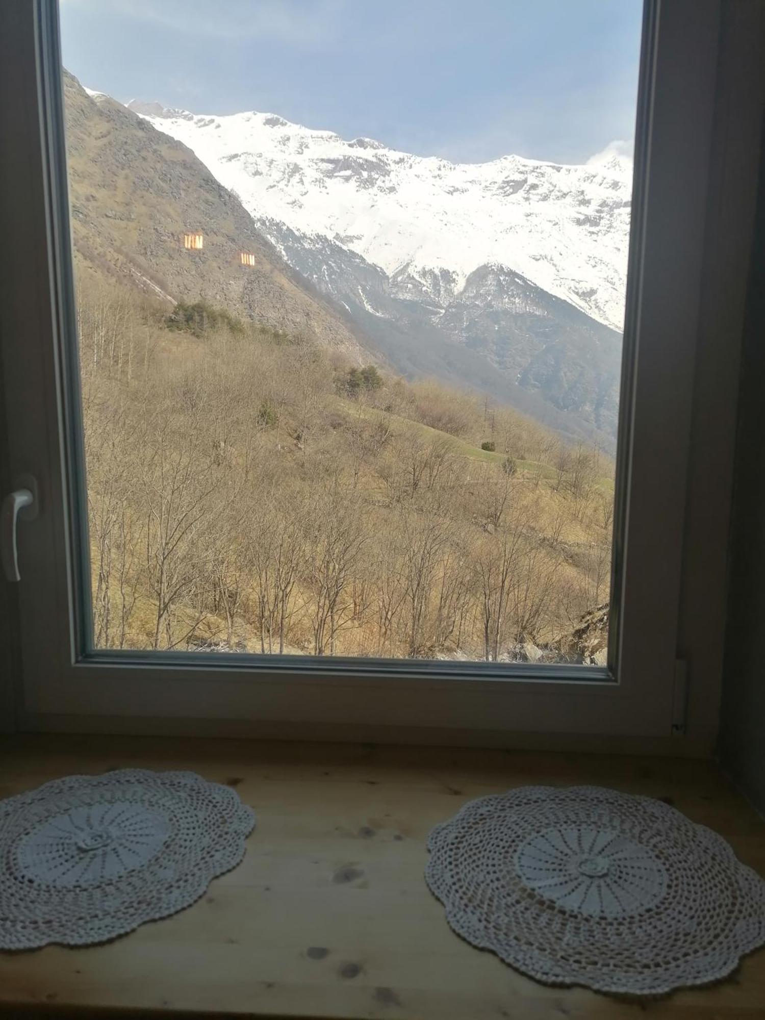 Ca Ad Me Pare Alloggio Con Terrazza Panoramica Moncenisio Exteriör bild