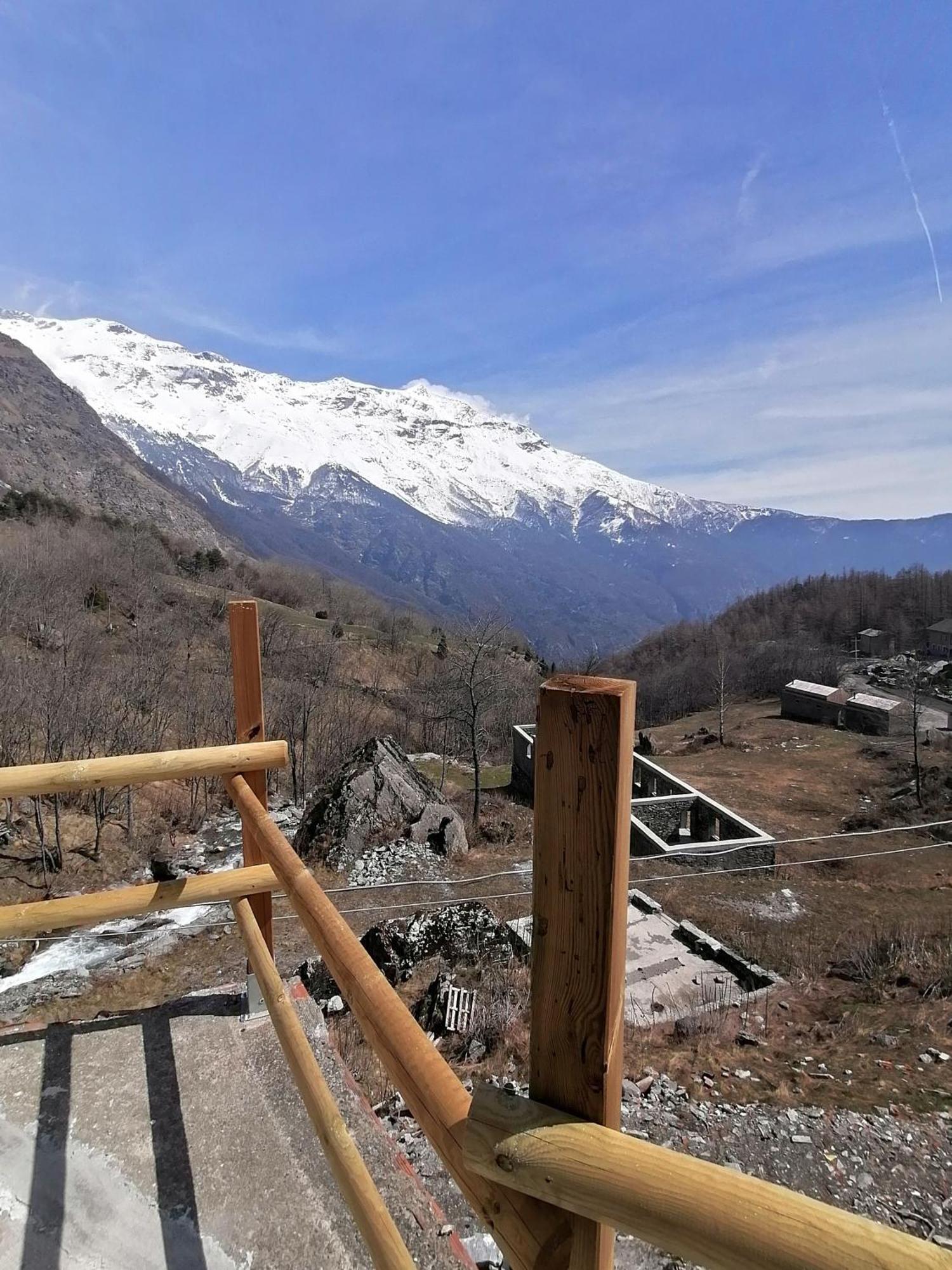 Ca Ad Me Pare Alloggio Con Terrazza Panoramica Moncenisio Exteriör bild